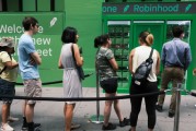 东平在线经纪商Robinhood未能加入标普500指数 盘前下跌3%